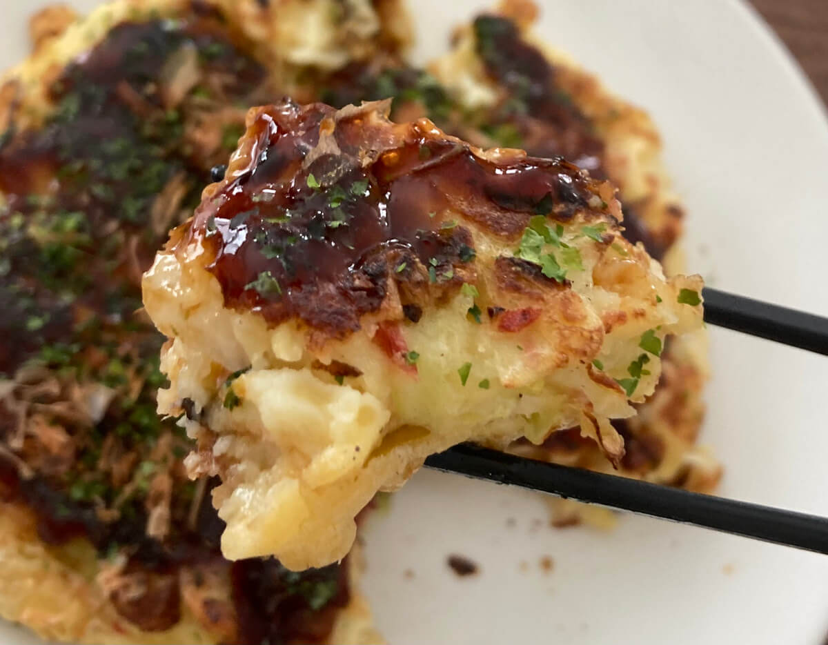 ローソンおすすめランキング冷凍食品「ふんわり豚玉お好み焼き」