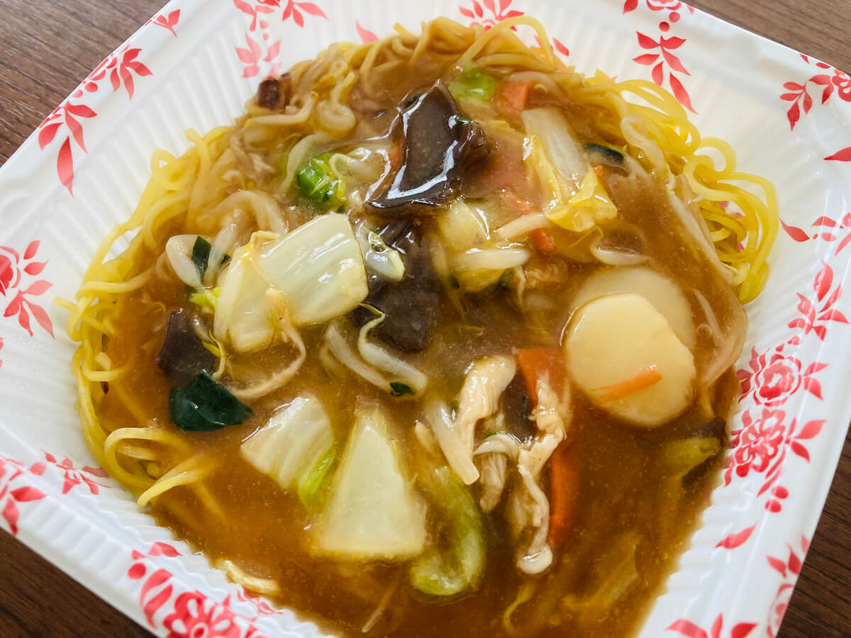マルハニチロ「五目あんかけ焼そば」
