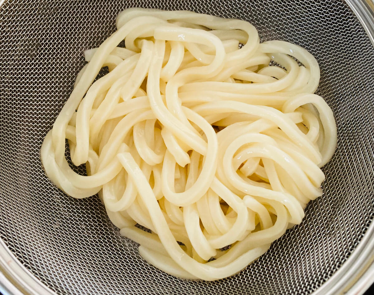 ピリ辛冷やしうどん