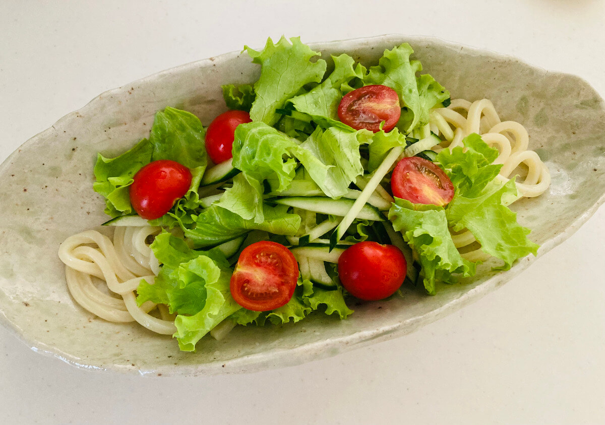 ピリ辛冷やしうどん
