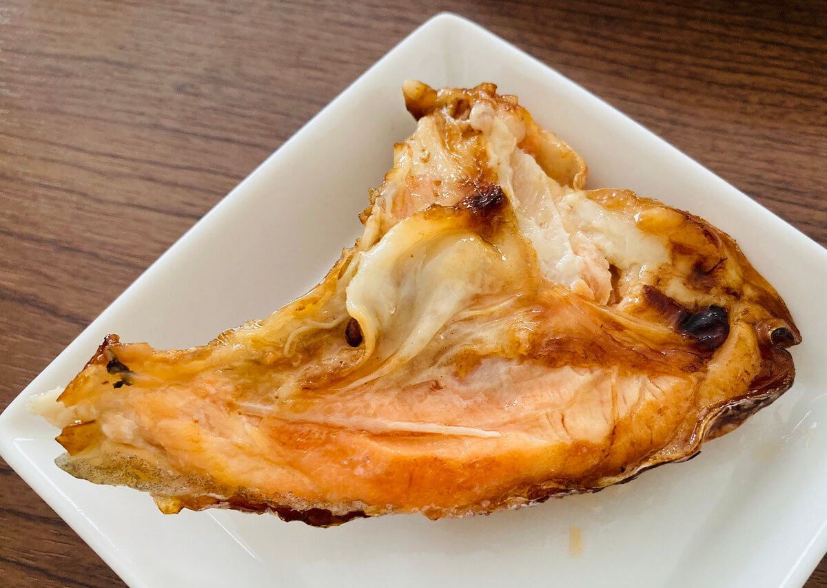 セブンイレブン「銀鮭の塩焼切落し」