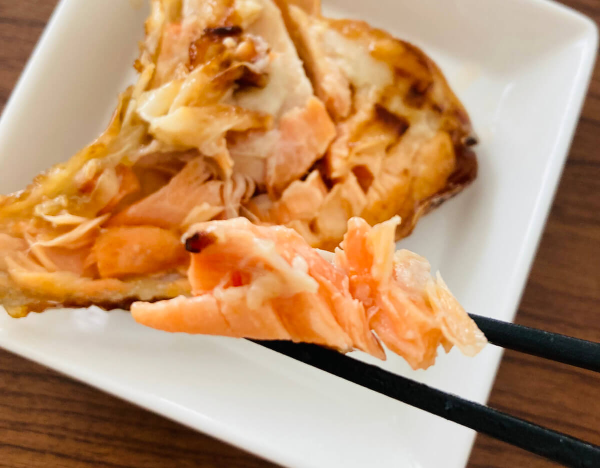 セブンイレブン「銀鮭の塩焼切落し」