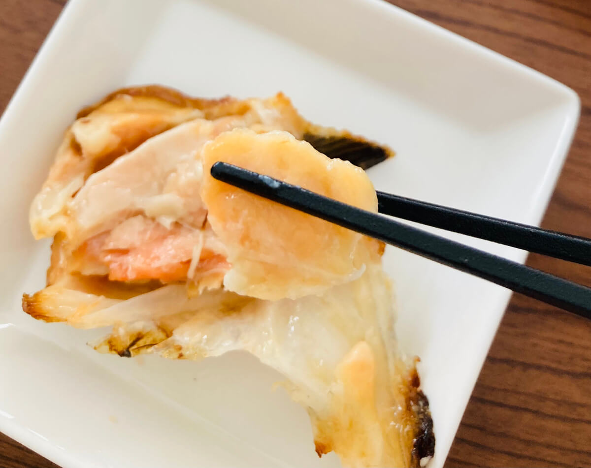 セブンイレブン「銀鮭の塩焼切落し」