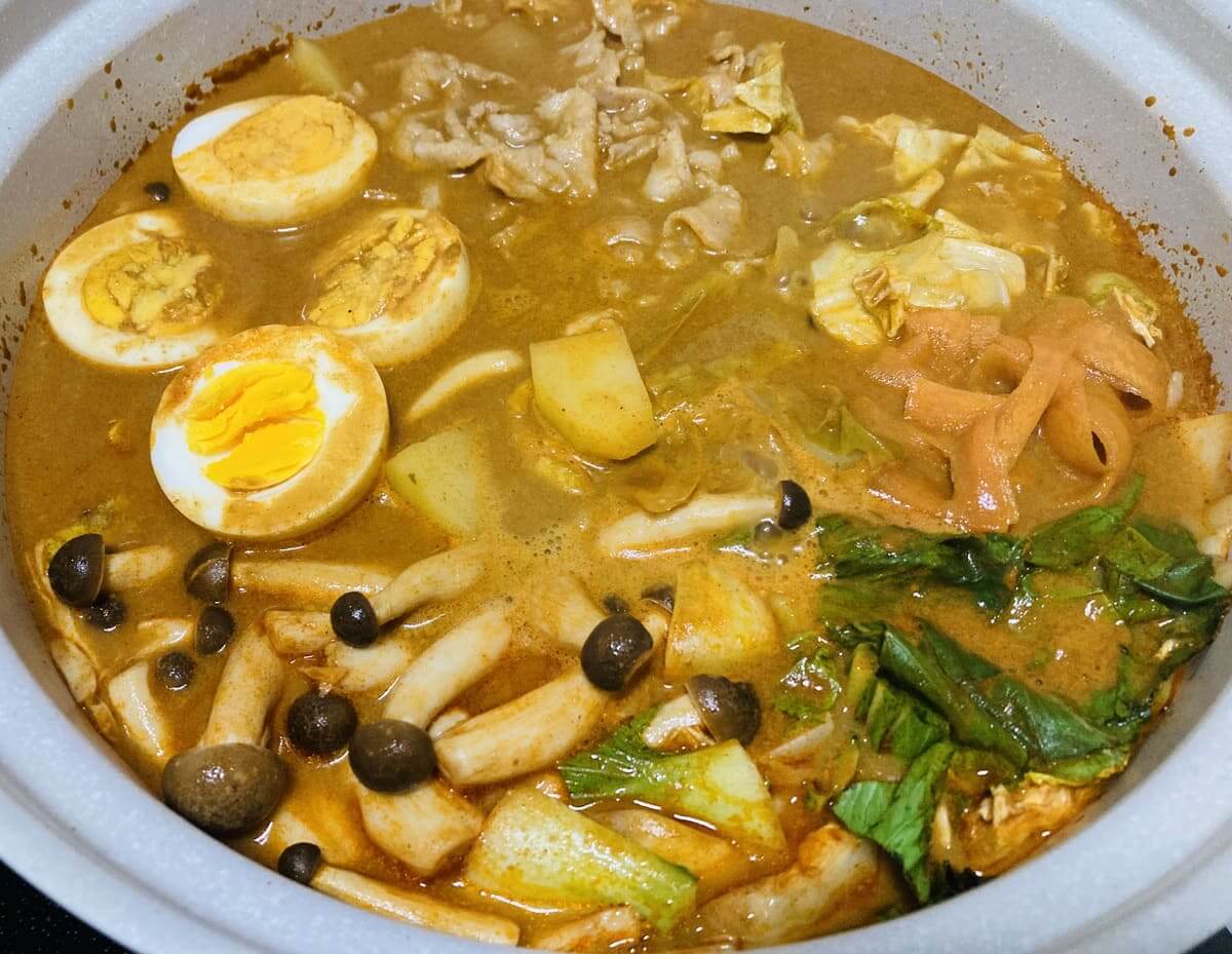 無印良品「手づくり鍋の素　バターチキンカレー鍋」