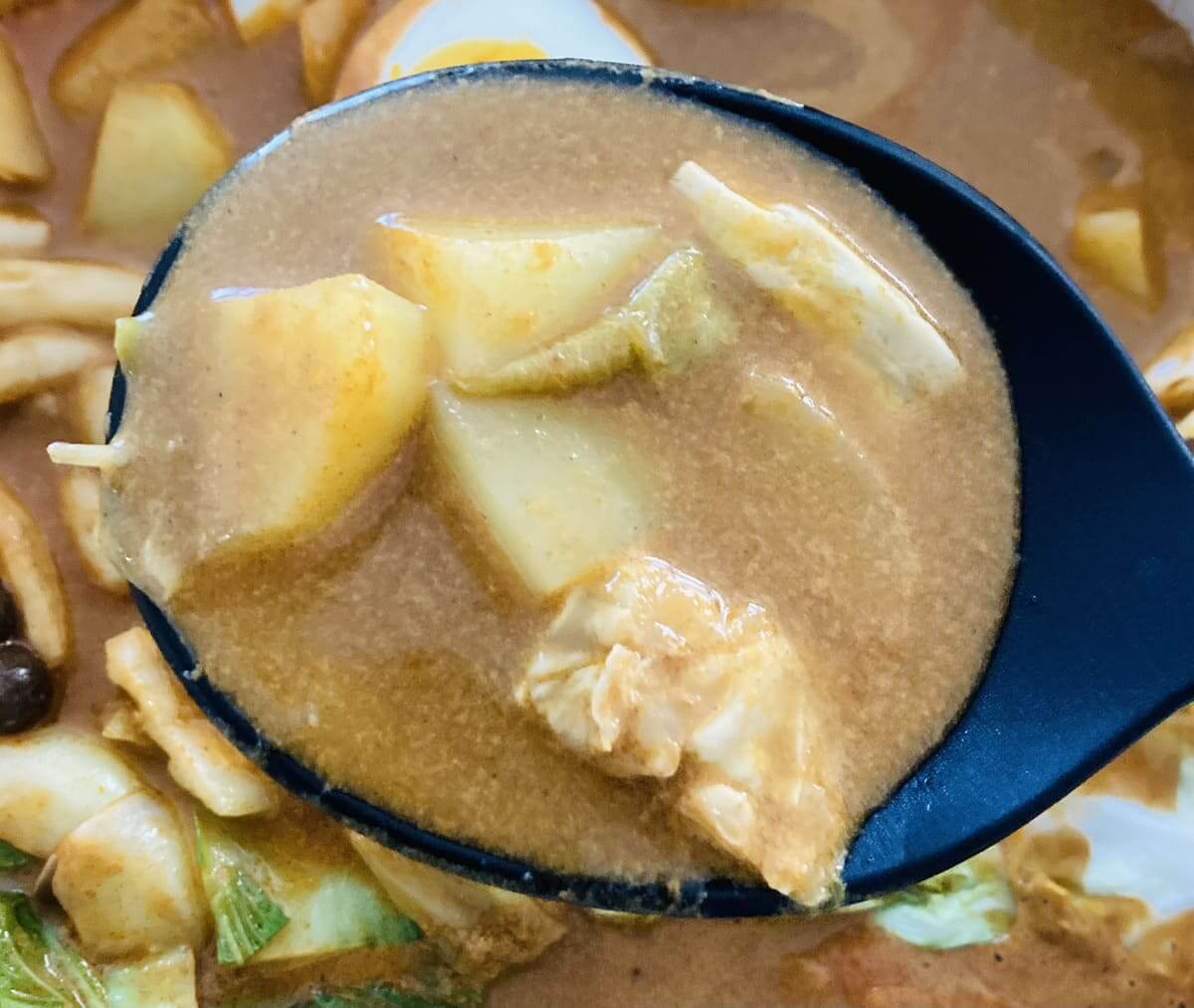 無印良品「手づくり鍋の素　バターチキンカレー鍋」