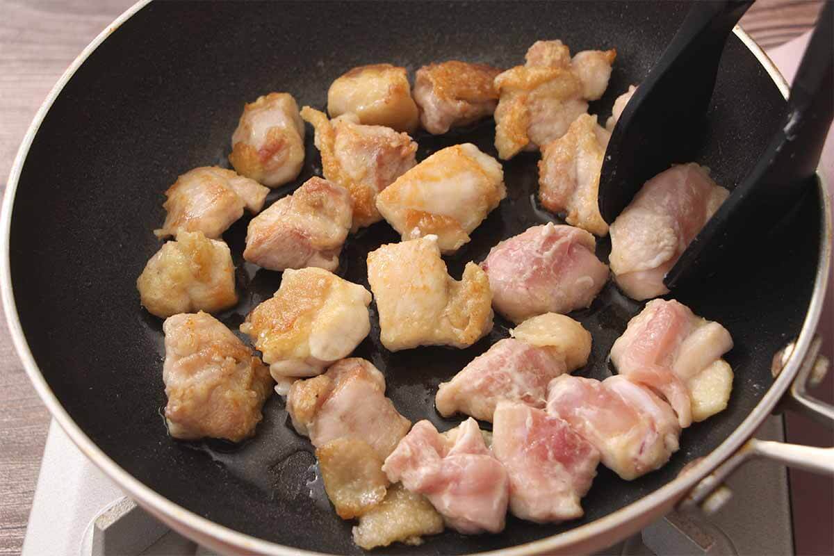 鶏もも肉のチキンチャップ