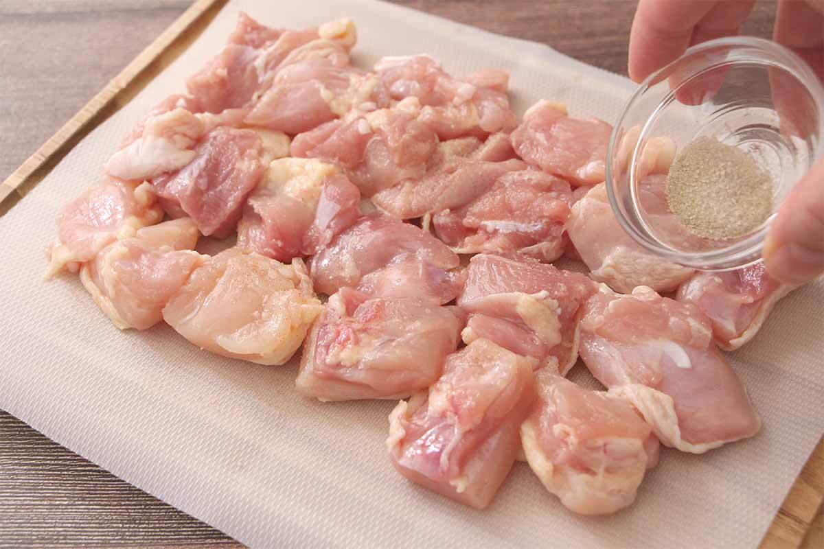 鶏もも肉のチキンチャップ