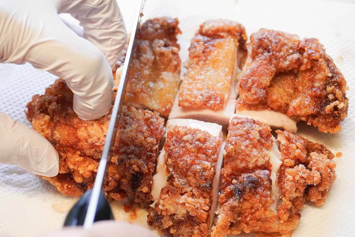 栗原はるみさん「鶏のから揚げ ねぎソース」