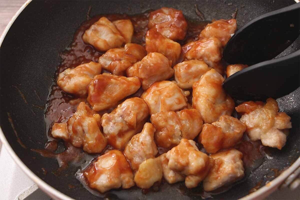 鶏もも肉のチキンチャップ