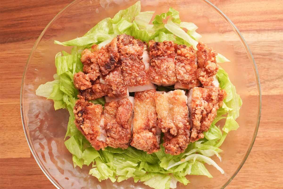 栗原はるみさん「鶏のから揚げ ねぎソース」