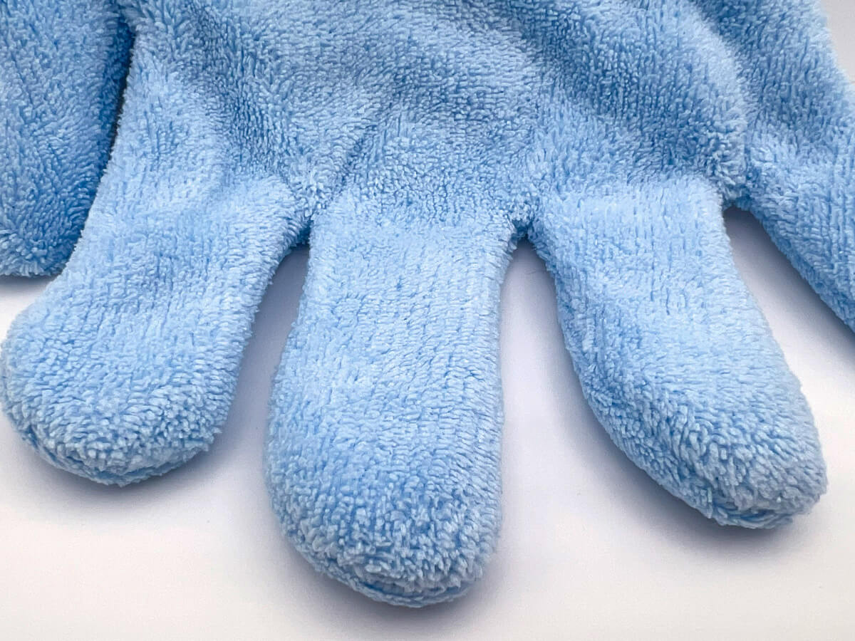 ダイソー「ヘアドライ手袋」が話題