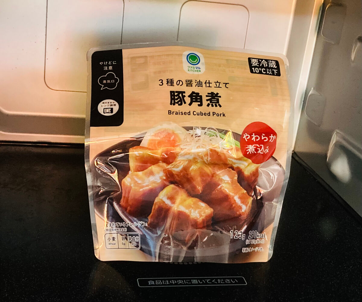 ファミリーマート「3種の醤油仕立て豚角煮」