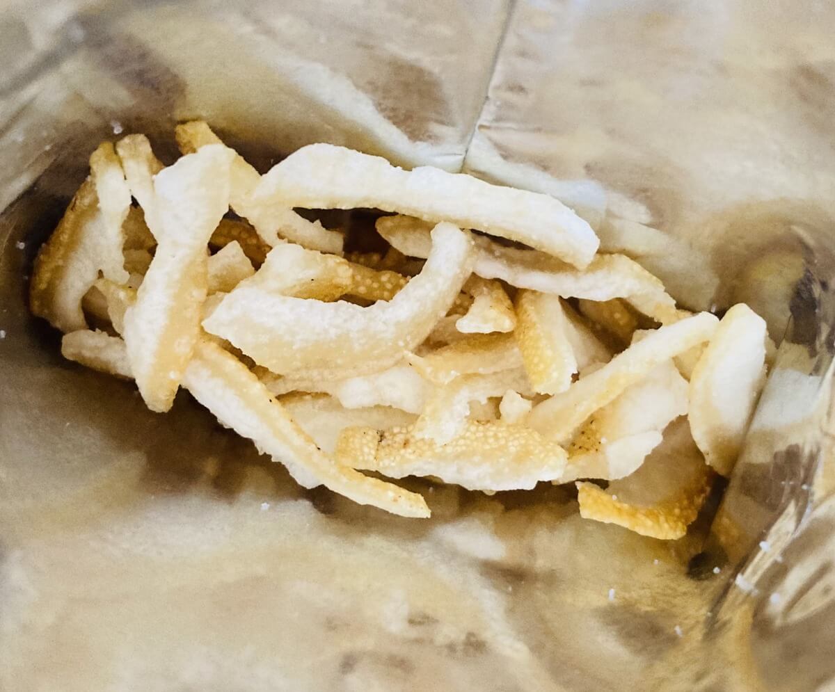 無印良品「ソルティピールチップ　土佐文旦」