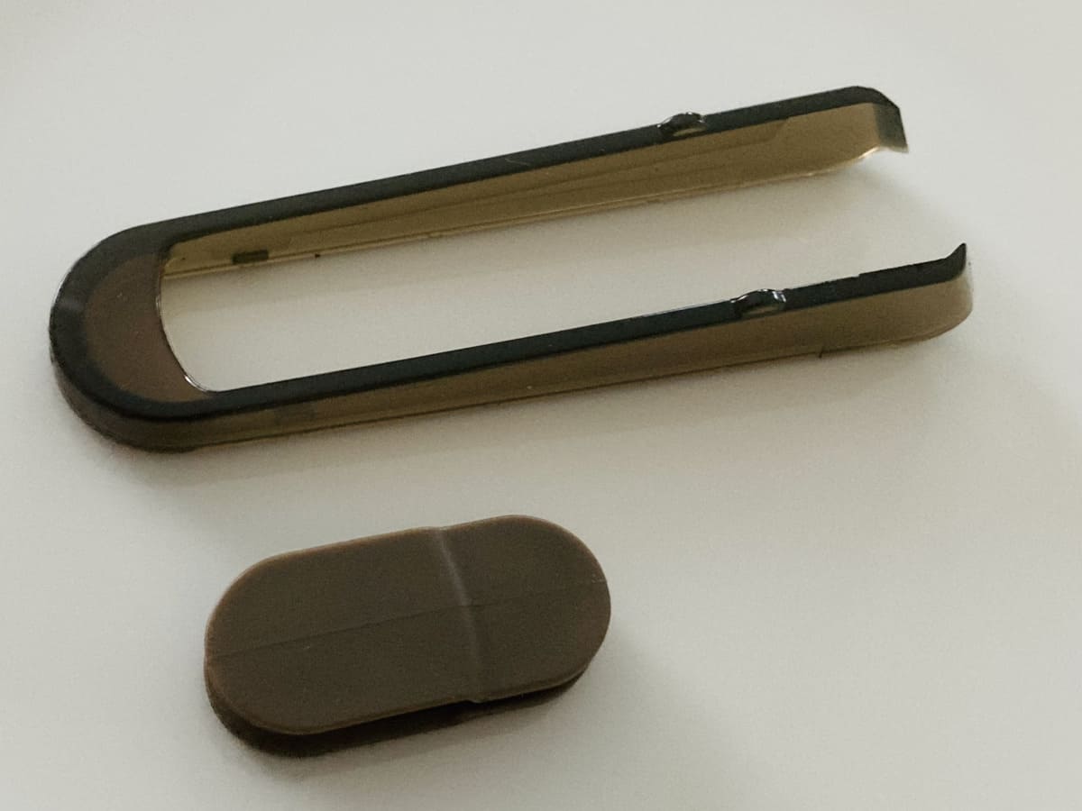 「フェイスマスク用トング チャック袋スライダー付き」