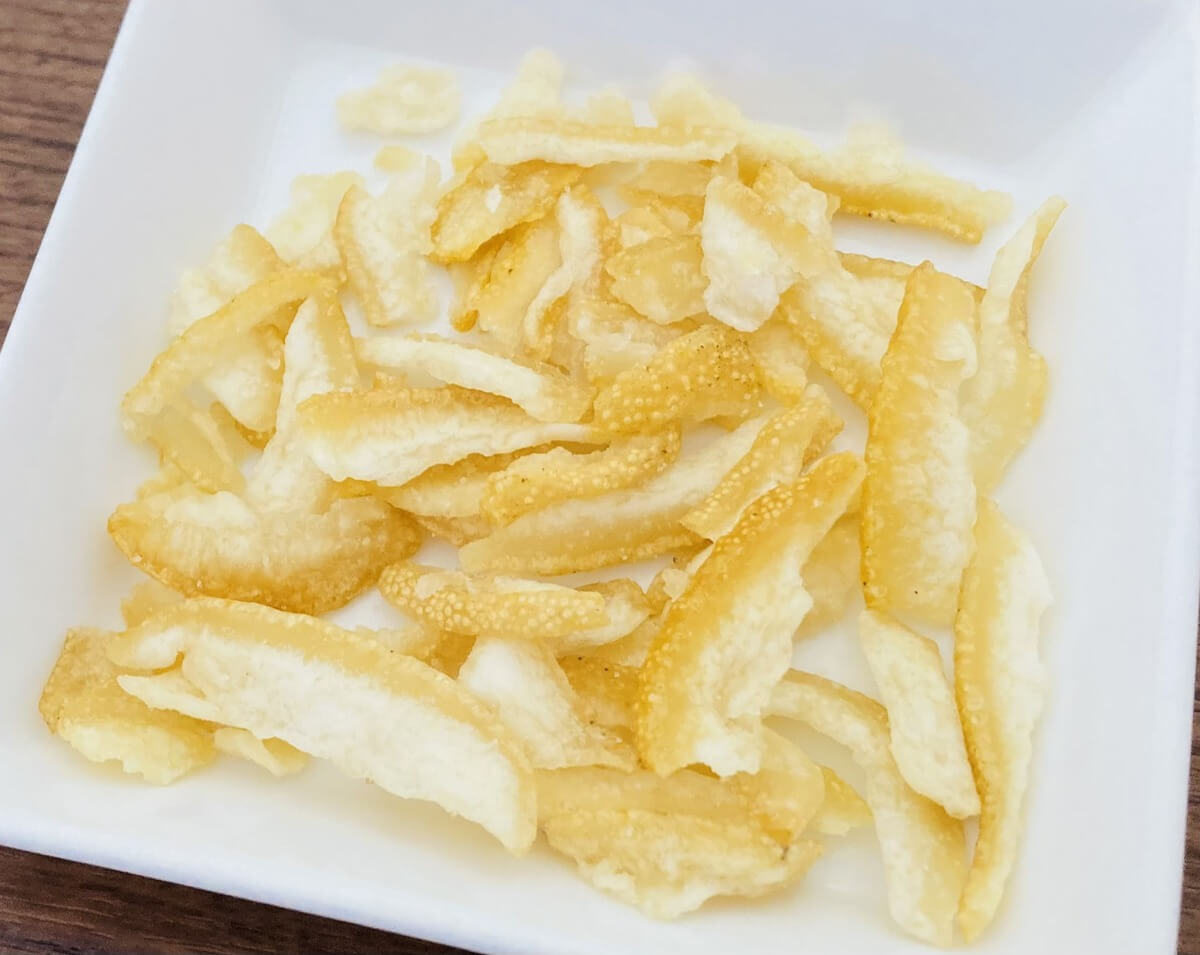 無印良品「ソルティピールチップ　土佐文旦」