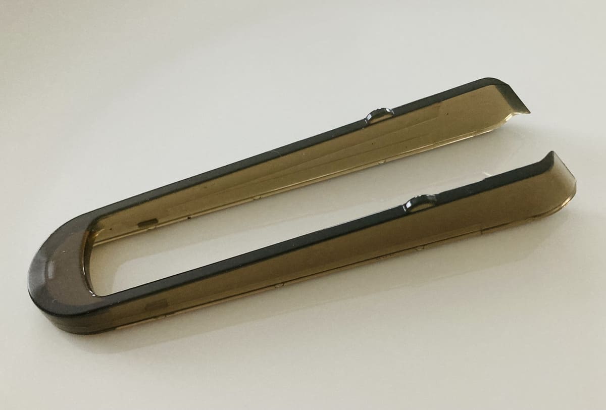 「フェイスマスク用トング チャック袋スライダー付き」