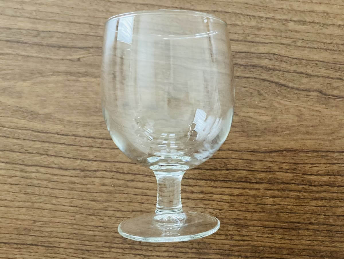 無印良品「ソーダガラス　ステムグラス」