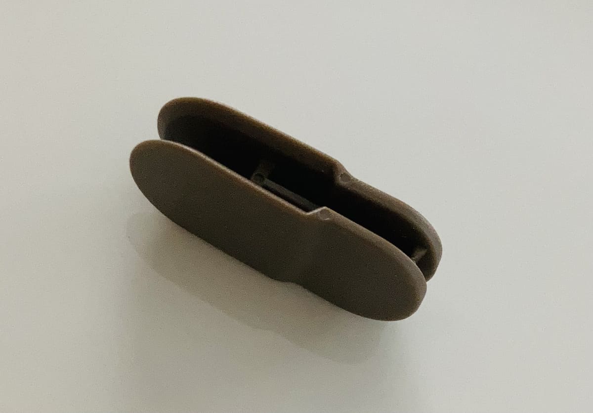 「フェイスマスク用トング チャック袋スライダー付き」