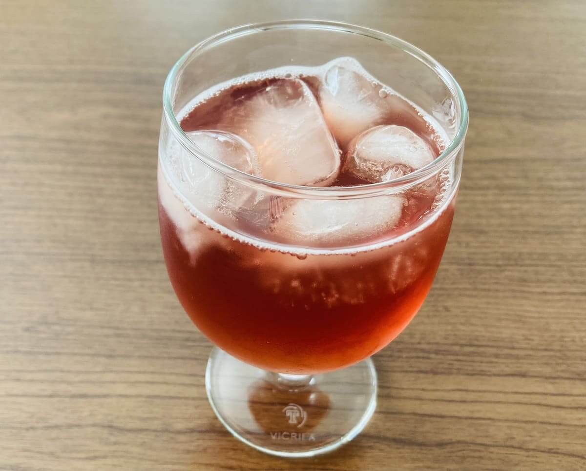 無印良品「ソーダガラス　ステムグラス」