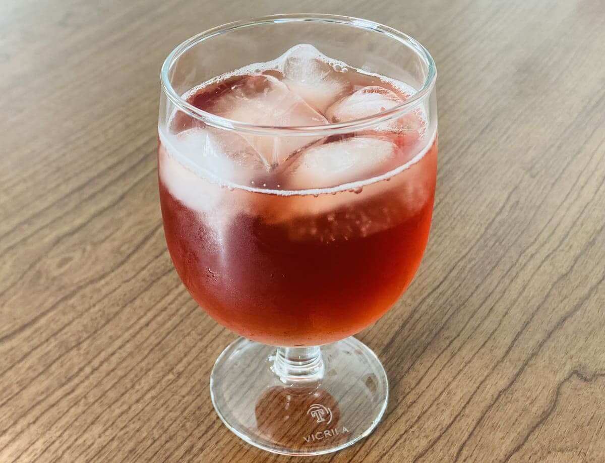 無印良品「ソーダガラス　ステムグラス」