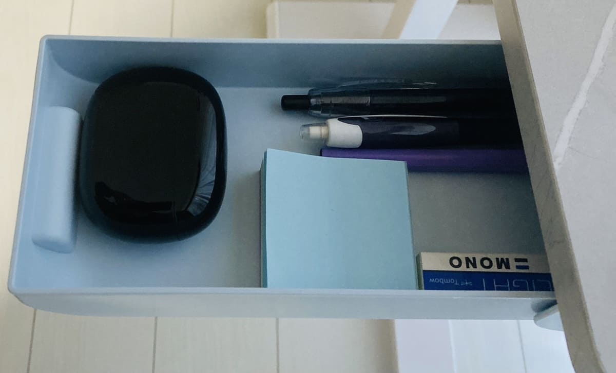 ダイソー取り付け式引き出し