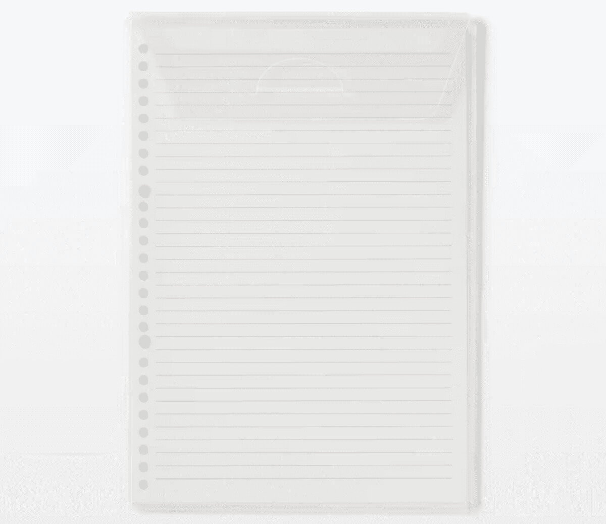 植林木ペーパー裏うつりしにくいルーズリーフ・ケース入り