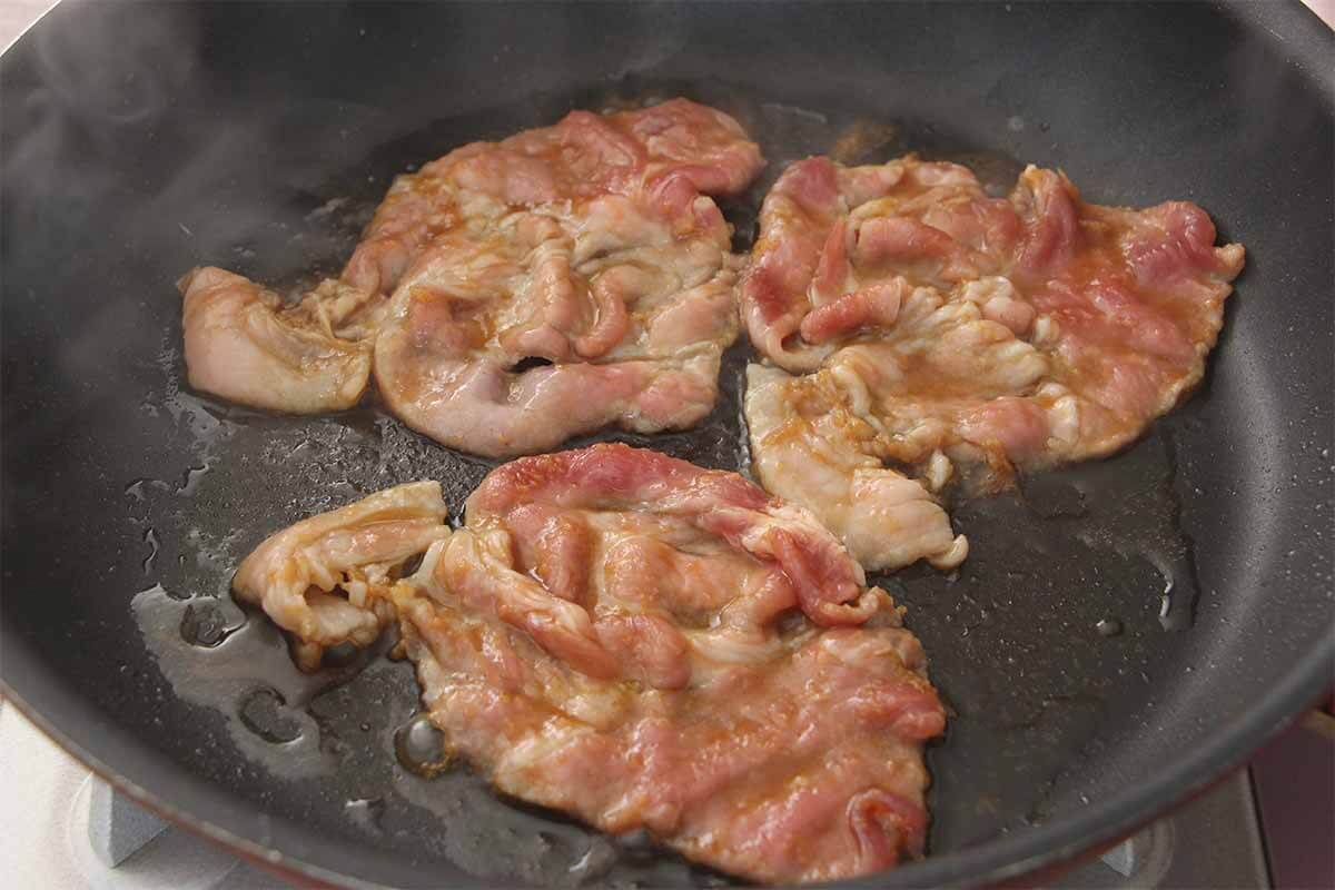 栗原はるみさん「豚のしょうが焼き」