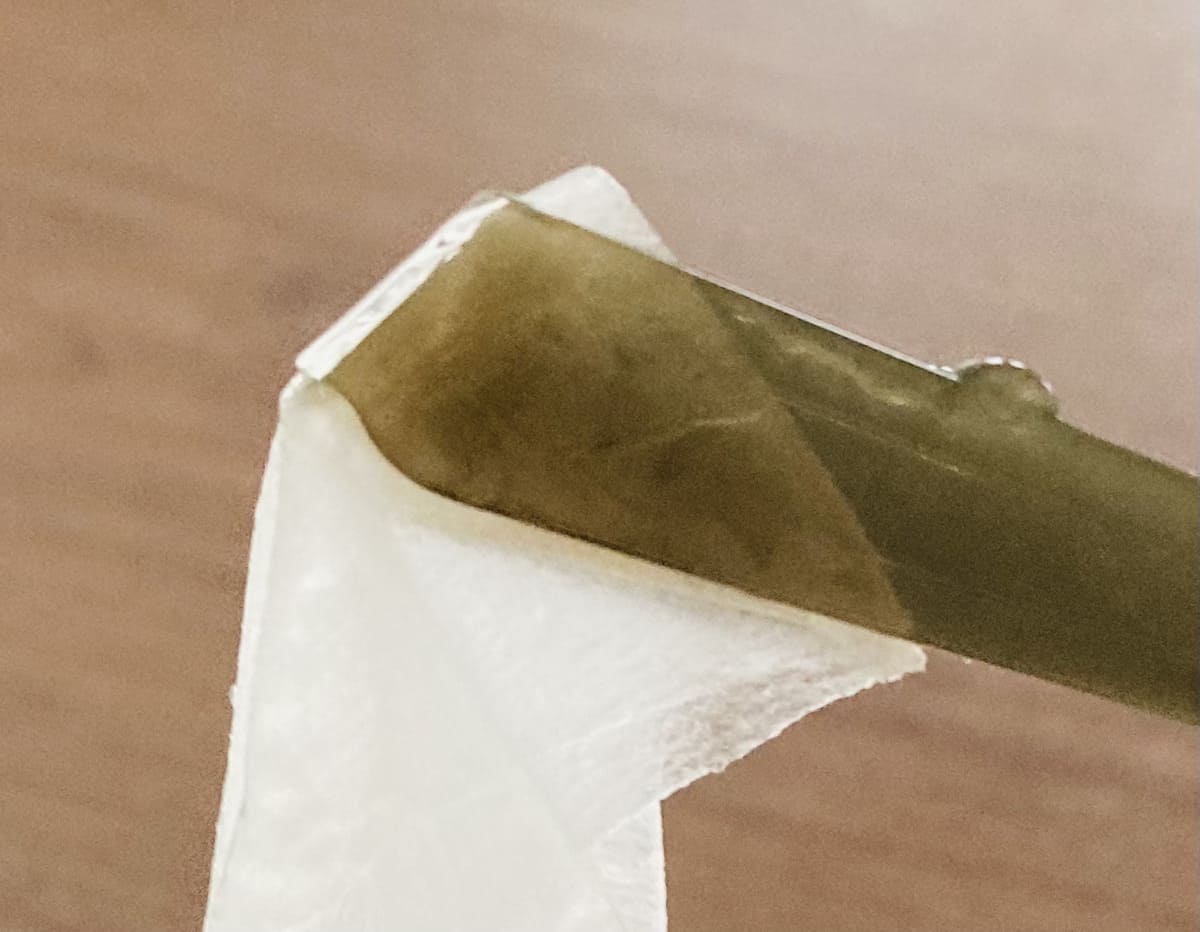 「フェイスマスク用トング チャック袋スライダー付き」