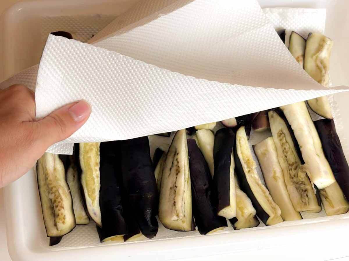 なすの胡麻ソース