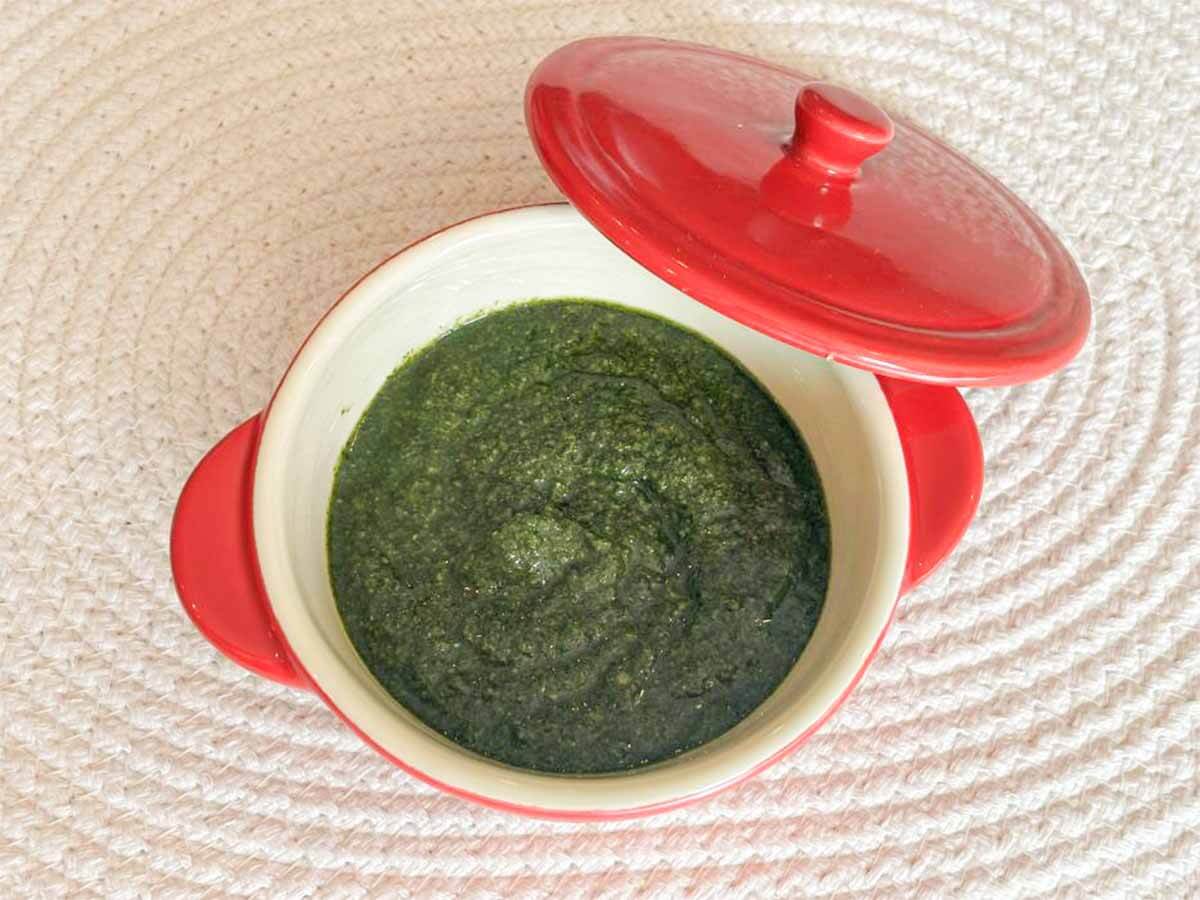 平野レミさん「しそ・ベーゼでうれしそパスタ」