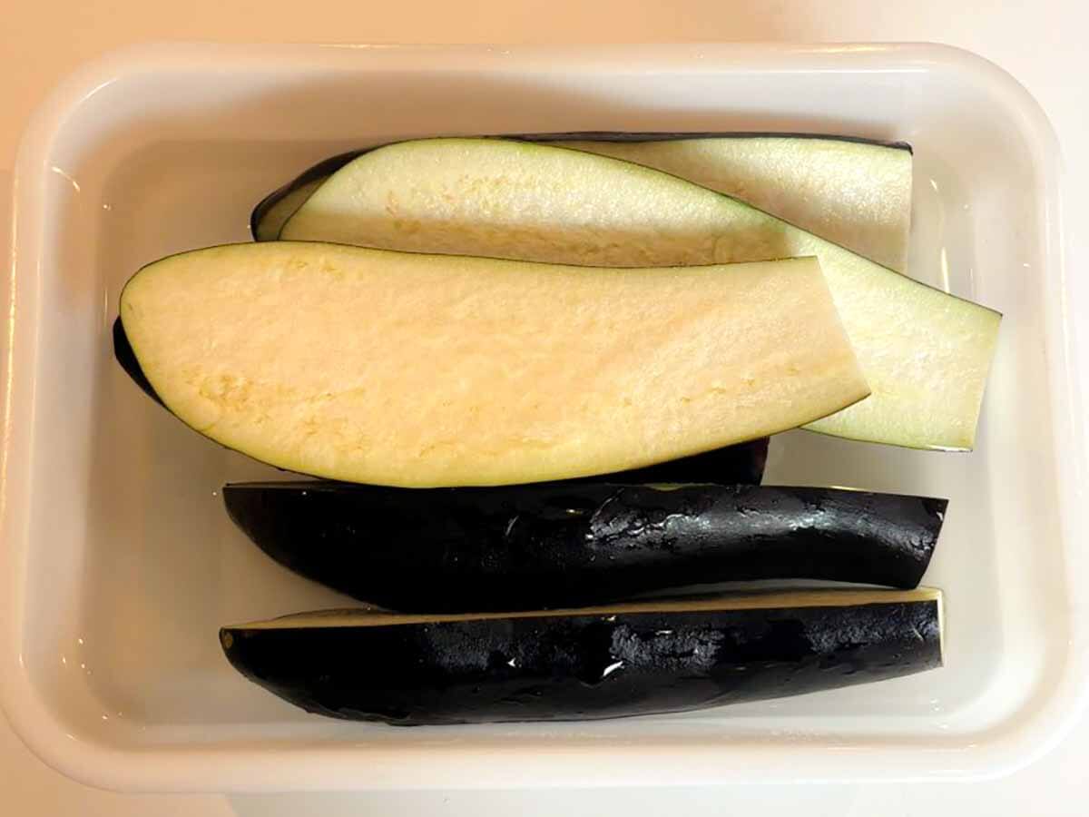 なすの胡麻ソース