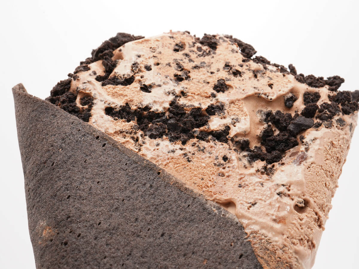 「ザ・クレープ<チョコ&チョコ>」