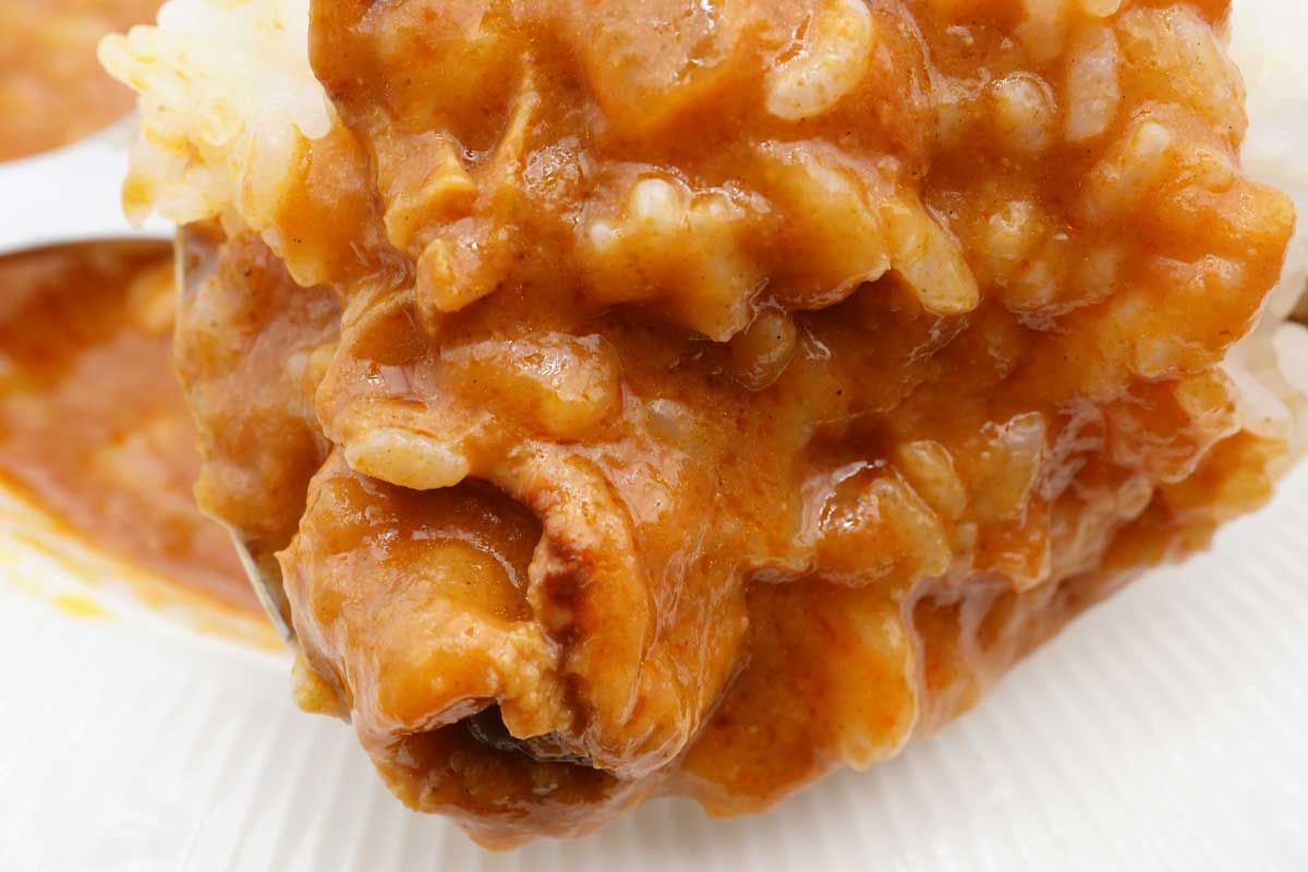 無印良品「素材を生かした ほたてと海老のビスクカレー」