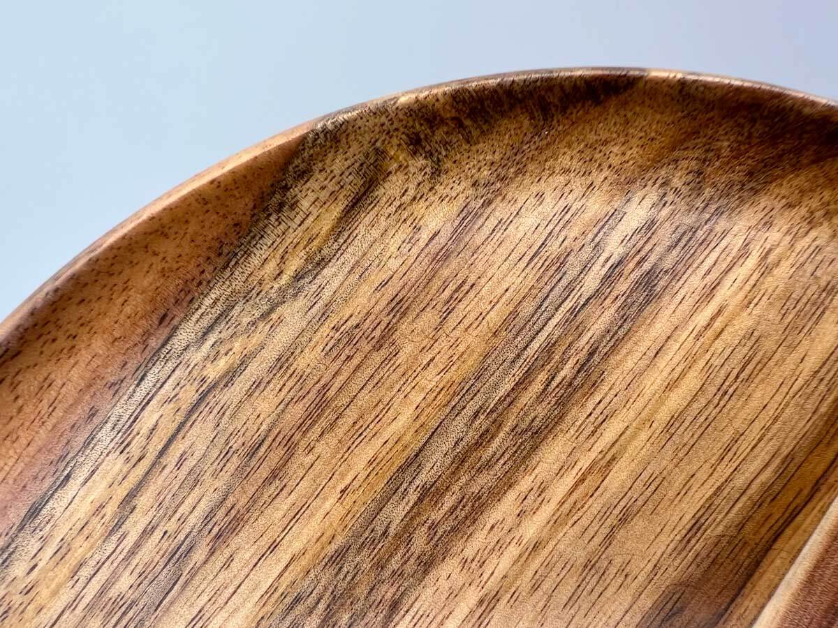 無印良品「アカシア　お皿にもなるカッティングボード　丸型」