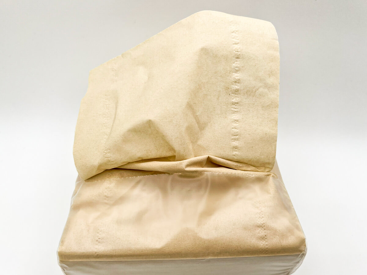 無印良品「竹１００％卓上用ティシューペーパー」