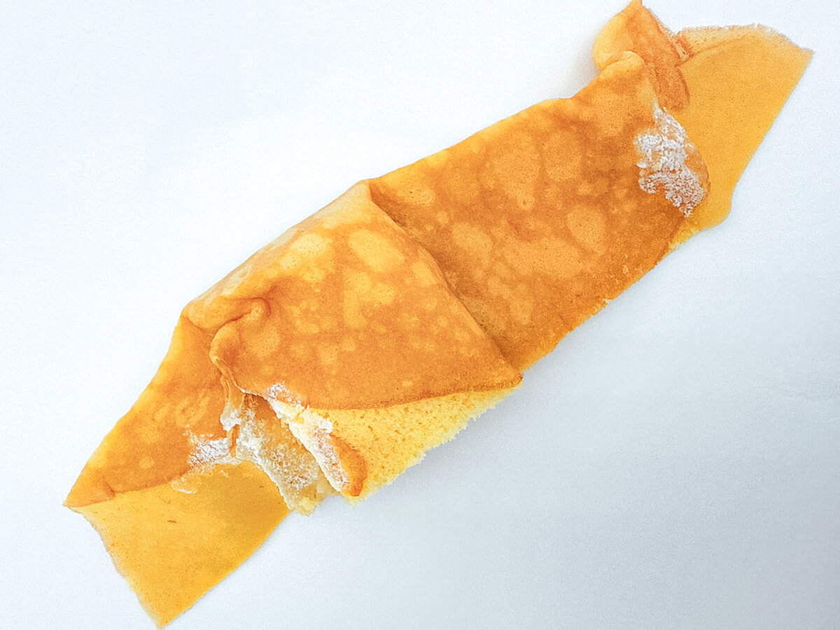 ファミリーマート「東京ばな奈監修 バナナかすたあどクレープ」