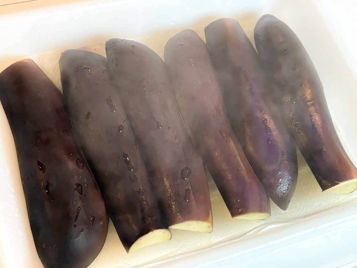 なすの胡麻ソース