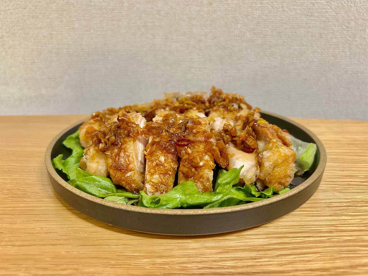 栗原はるみさん「揚げ鶏のねぎソース」