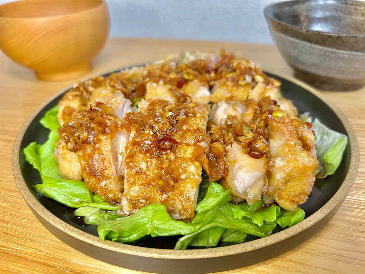 栗原はるみさん「揚げ鶏のねぎソース」