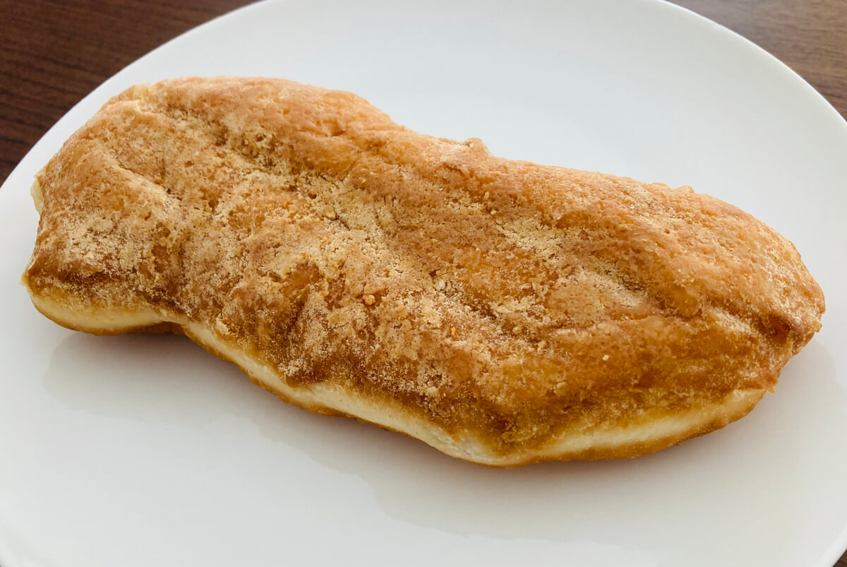 ローソン「もっちり食感の揚げぱん(きなこ)」