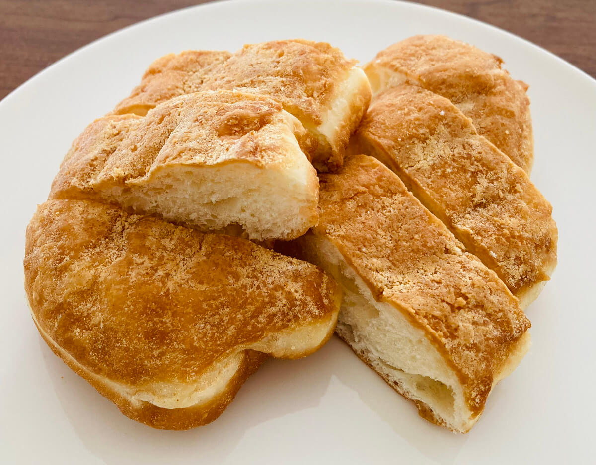 ローソン「もっちり食感の揚げぱん(きなこ)」