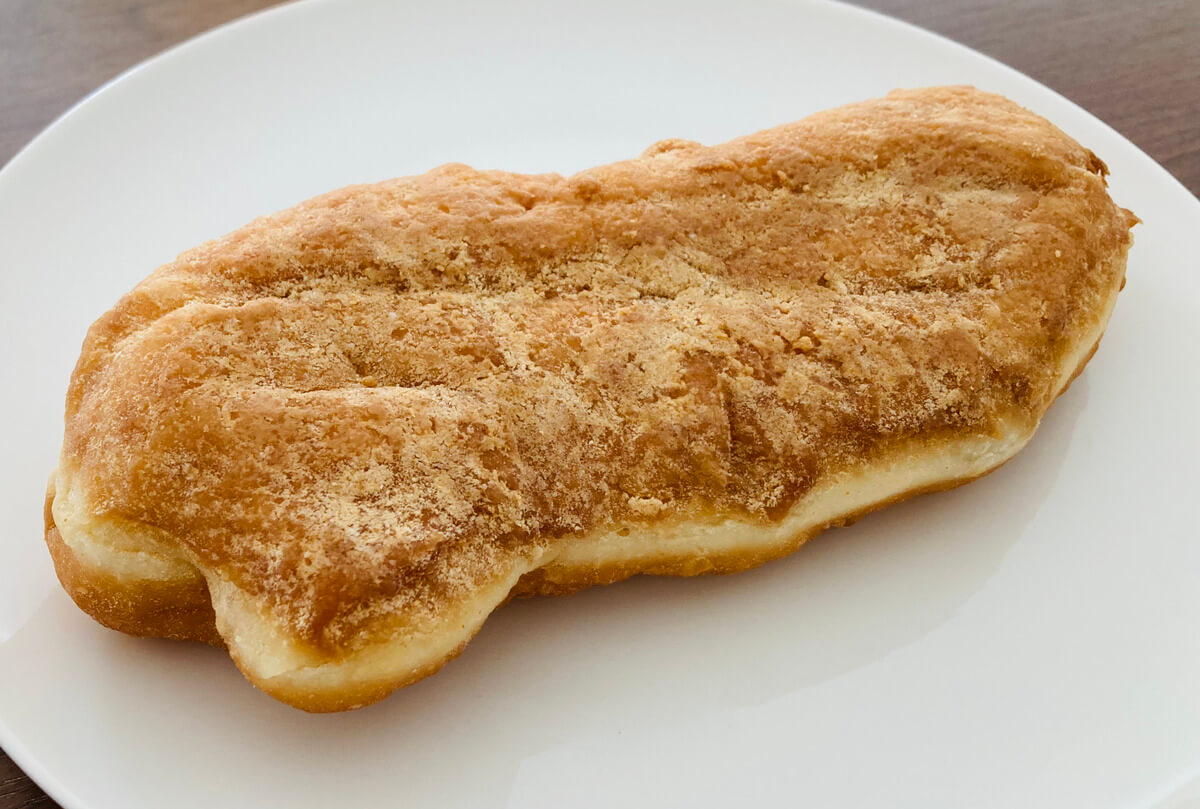 ローソン「もっちり食感の揚げぱん(きなこ)」