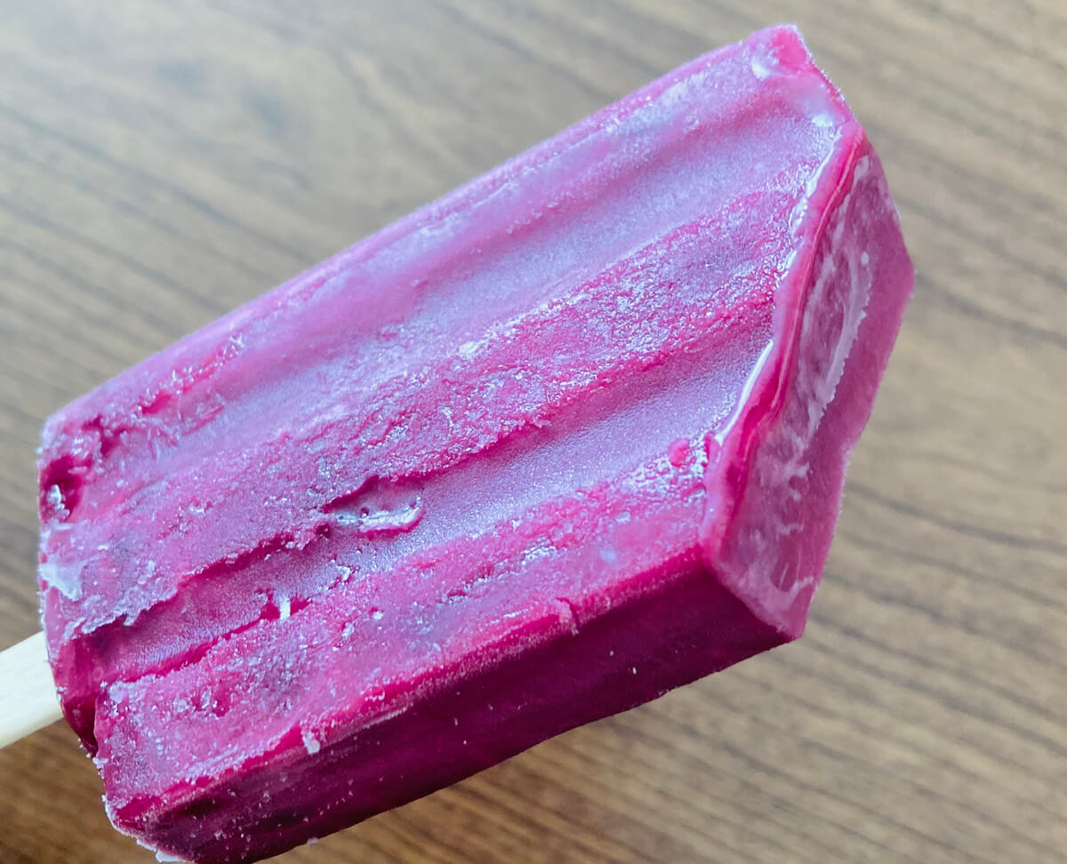 「贅沢フルーツバー　ぶどう果汁100%」