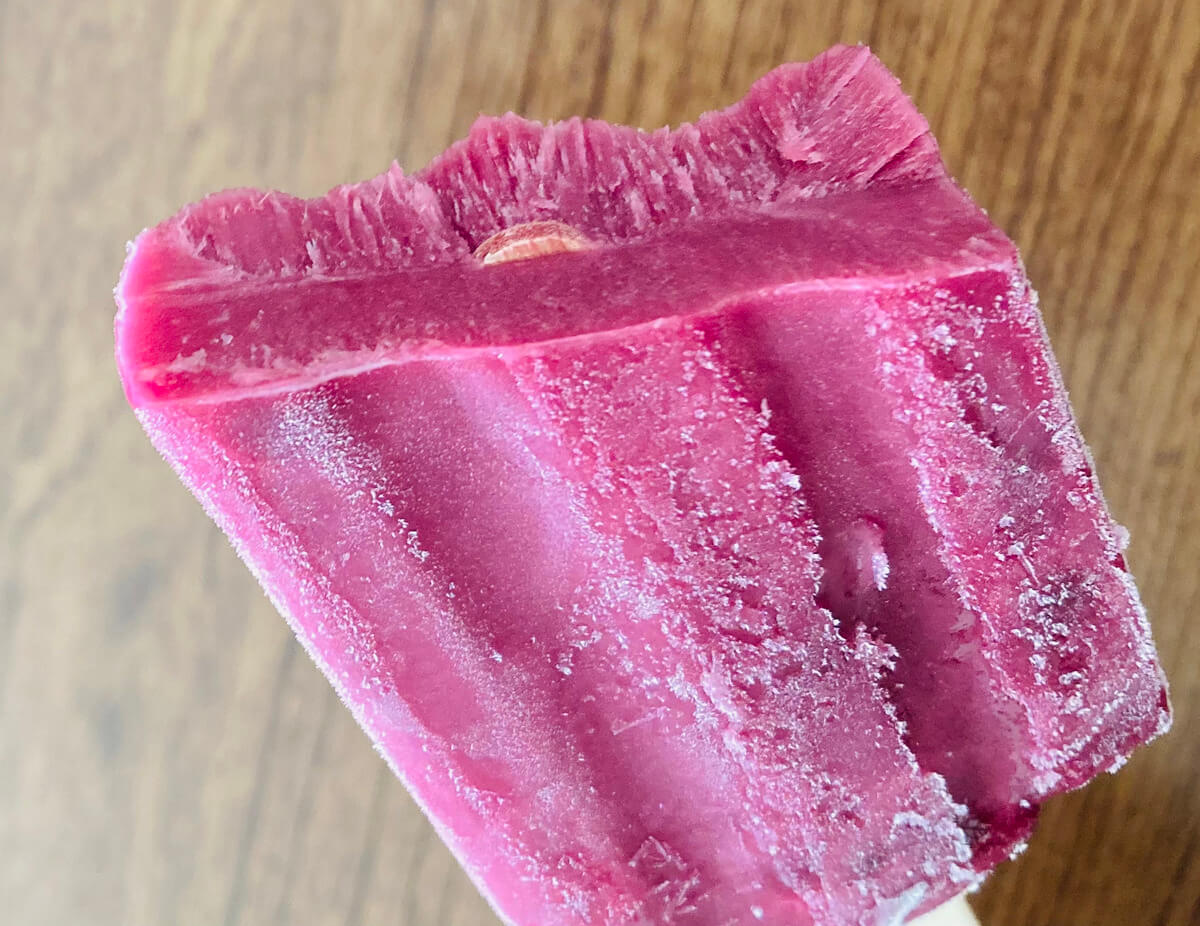 「贅沢フルーツバー　ぶどう果汁100%」