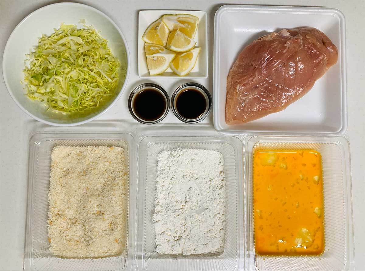 栗原はるみさん「鶏むね肉のソースフライ」