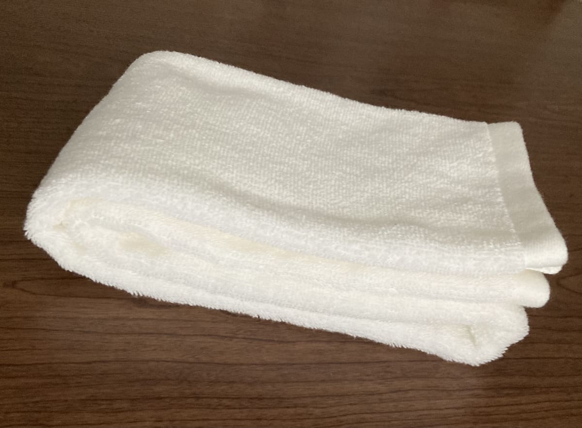 無印良品「ふっくらパイルフェイスタオル」
