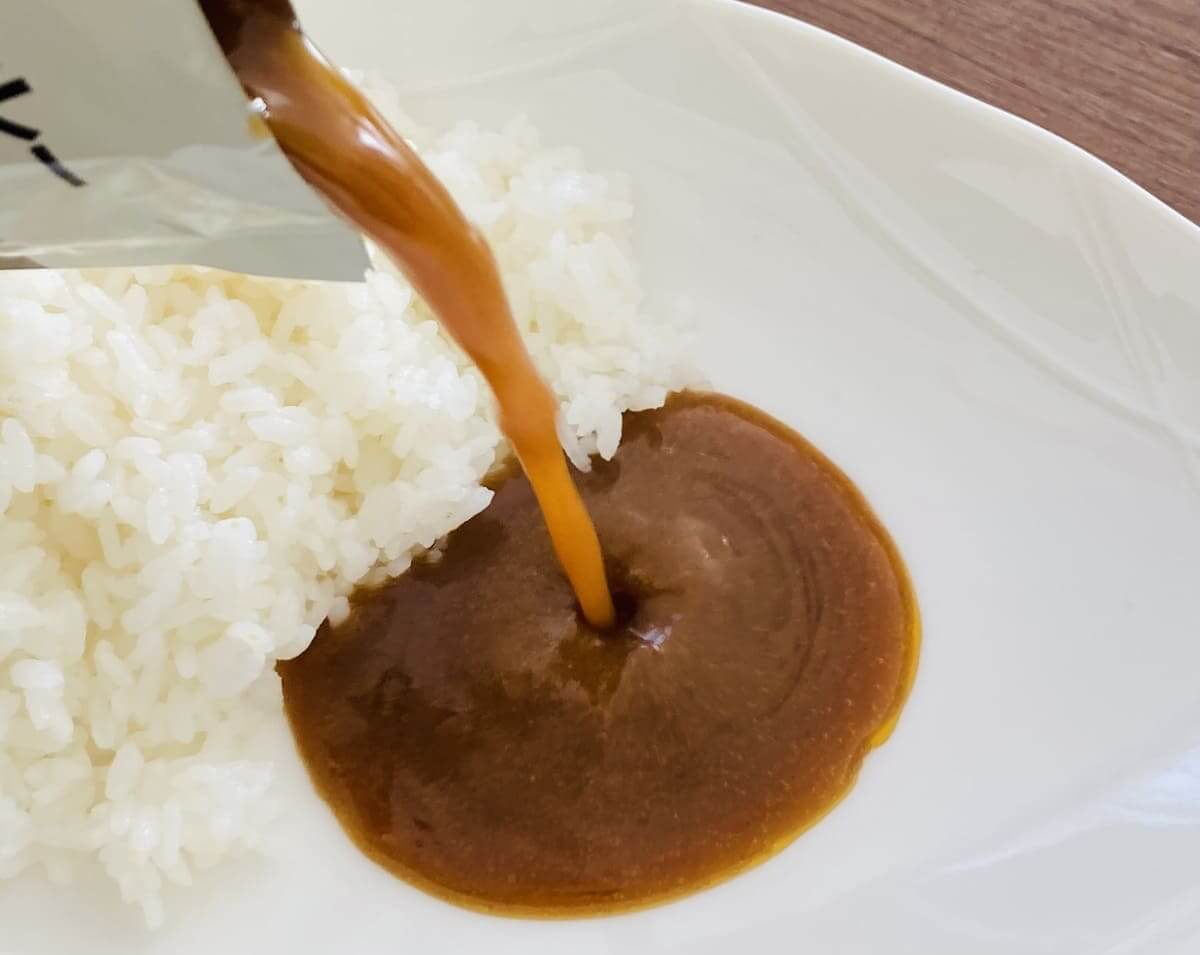 無印良品「和出汁と牛肉の大盛りカレー」