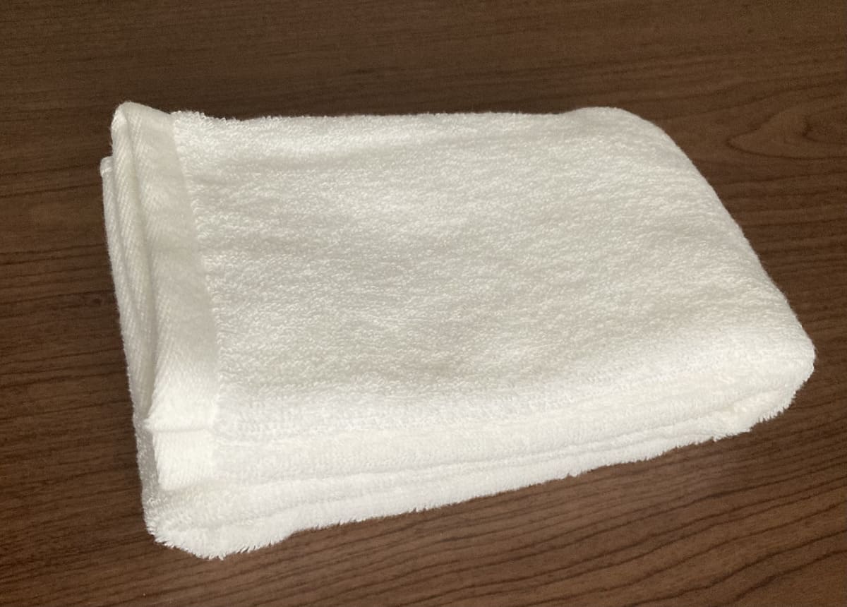 無印良品「ふっくらパイルフェイスタオル」