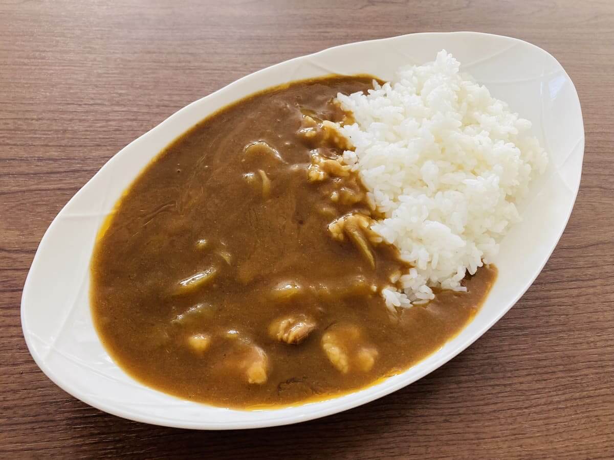 無印良品「和出汁と牛肉の大盛りカレー」