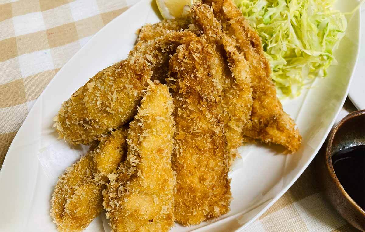 栗原はるみさん「鶏むね肉のソースフライ」